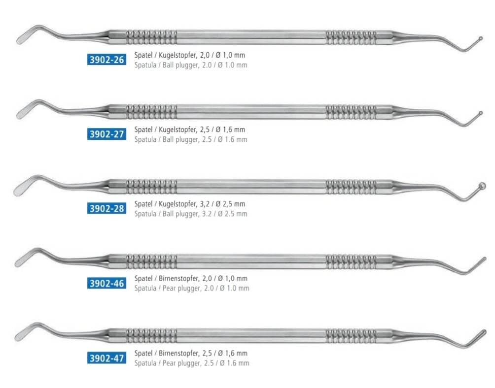 Filling Instruments (Spatula / Pear Plugger)